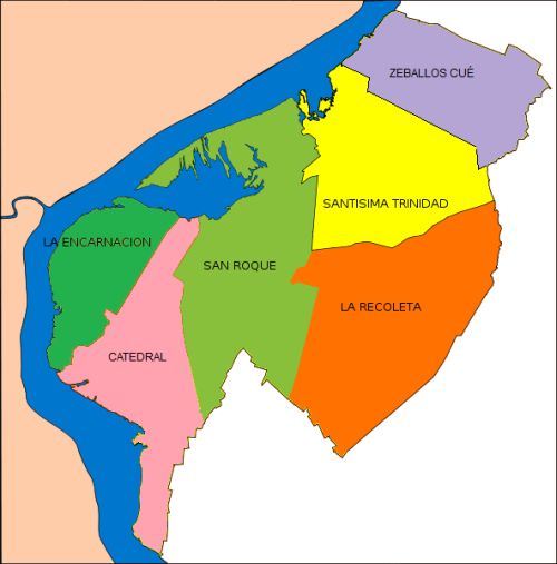 Distritos de Asunción